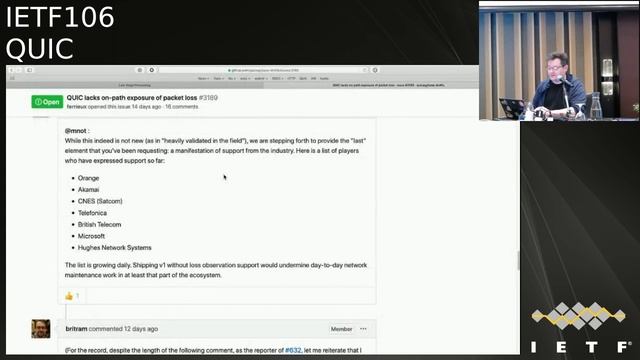 IETF106-QUIC-20191119-1000 смотреть онлайн