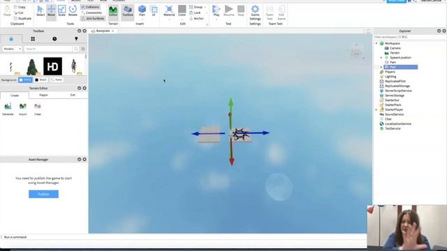 Roblox Studio Make an Obby смотреть онлайн