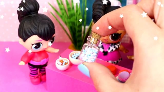 6 СЛАДКИХ ИДЕЙ - МИНИАТЮРНЫЕ СЛАДОСТИ для кукол Своими Руками DIY Анна Оськина смотреть онлайн
