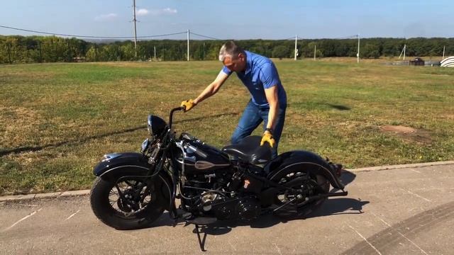 Let's ride 1941, Harley-Davidson FL смотреть онлайн