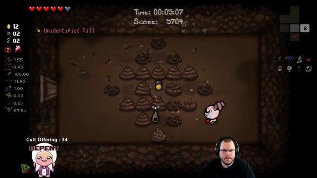 FRESH FILE #1 - Challenge 15: Slow Roll [The Binding of Isaac: Repentance] смотреть онлайн