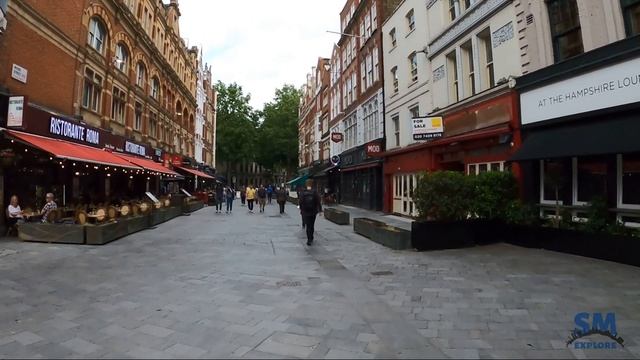 LONDON WALK | LEICESTER SQUARE | Walking Around Shops, Restaurants, Pubs And Leicester Square Park