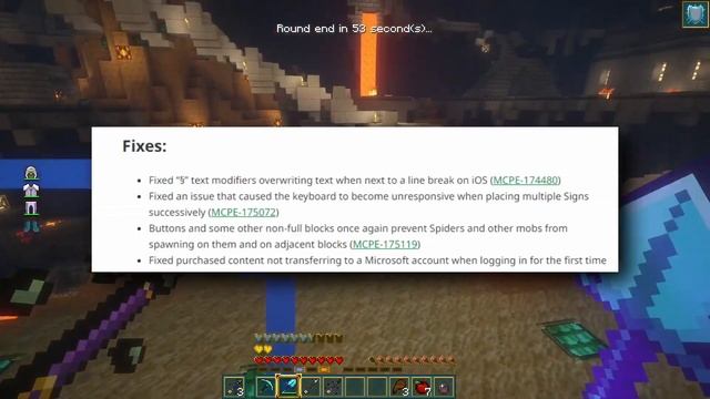 Minecraft Bedrock NEW UPDATE OUT NOW! - 1.20.32 / Version 2.74 + All Fixes смотреть онлайн