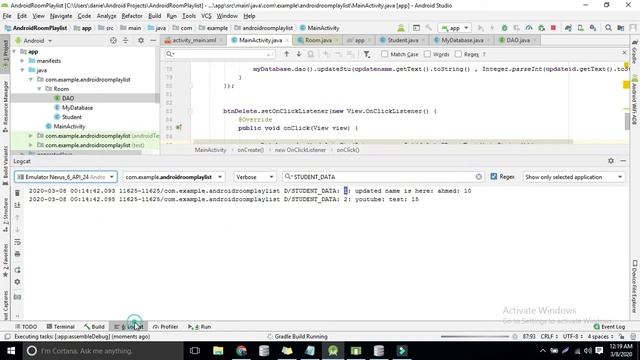 06 Android Room Delete Records from Table | Room SQLite Persistence Library in Urdu/Hindi 2020 смотреть онлайн