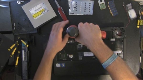 ACER ASPIRE 5734Z take apart video, disassemble, how to open disassembly