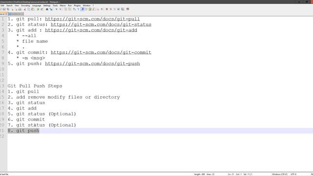 Git Pull Push Basic Using Console, English Version смотреть онлайн