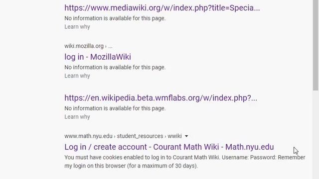 Google Dork: Discover Wiki Login Portals смотреть онлайн