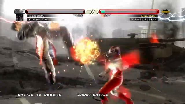 Tekken 6 - Ghost Battle as Jin Kazama 2/2 - Request смотреть онлайн