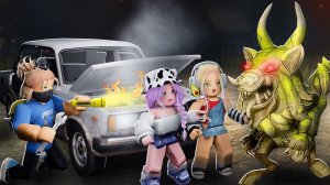 НОЧНОЕ ПУТЕШЕСТВИЕ ПО ЛЕСУ ПОШЛО НЕ ПО ПЛАНУ... Roblox