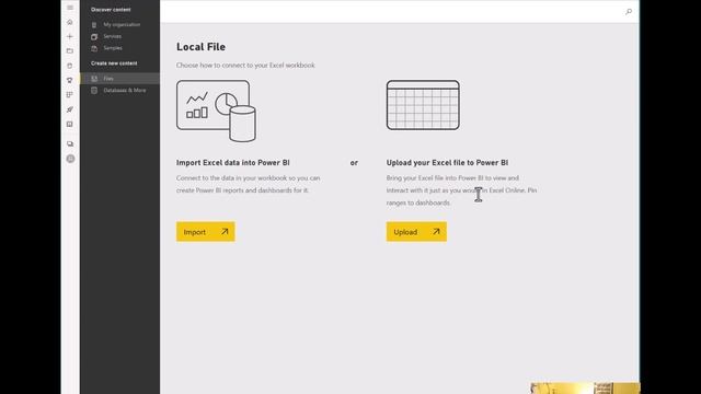 Uploading Data to the Power BI Online App смотреть онлайн