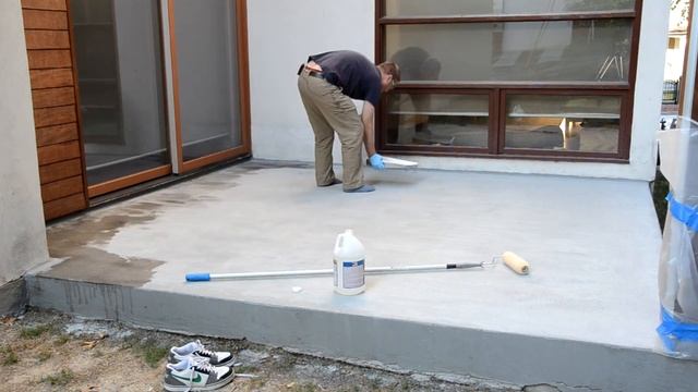 Applying Concrete Sealer | Part 3 – Sealing Concrete смотреть онлайн
