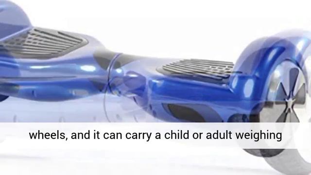 Blue WhizBoard 2 Wheel Self Balancing Electric Scooter смотреть онлайн