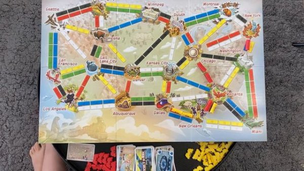 How to Play Ticket to Ride First Journey
