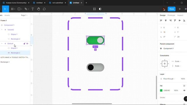 TOGGLE SWITCH WITH FIGMA смотреть онлайн