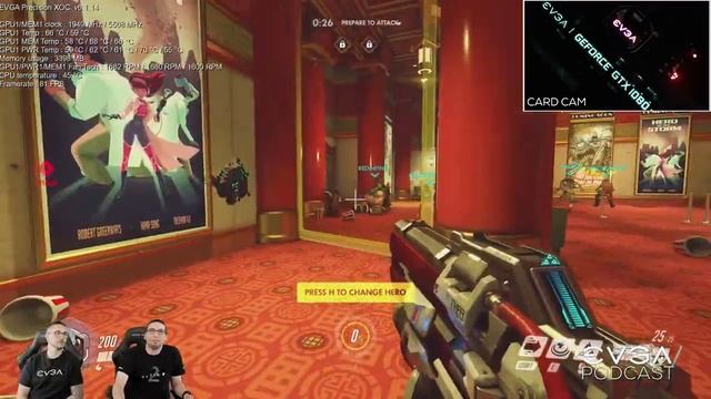 EVGA Livestream #84 - Overwatch Gaming смотреть онлайн