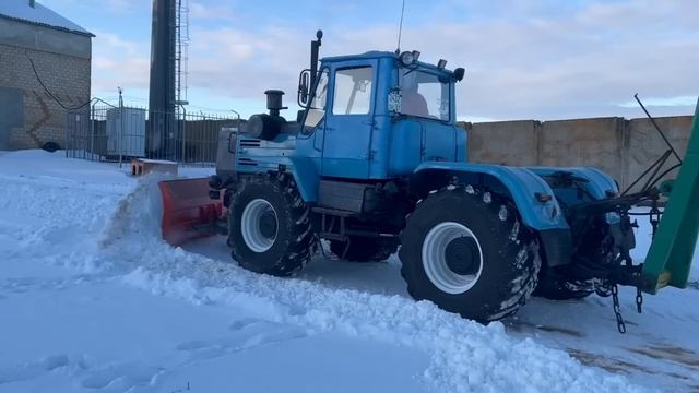 Трактор Т-150 Убока СНЕГА