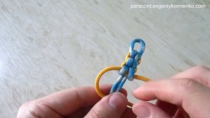 Плетение из паракорда. Браслет «Водопад» и узел «Бриллиант».