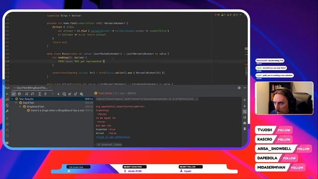 [LiveCoding] Advent of Code 2021 - Day 4 in Kotlin смотреть онлайн