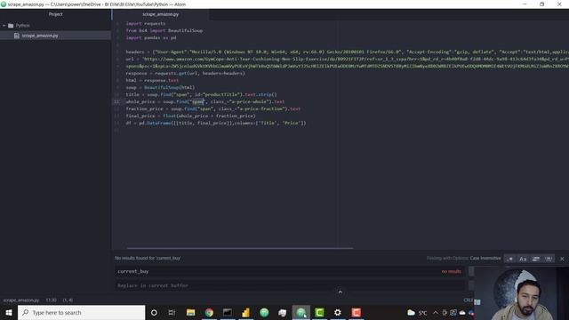 Scraping Amazon Product Data using Python and Power BI смотреть онлайн