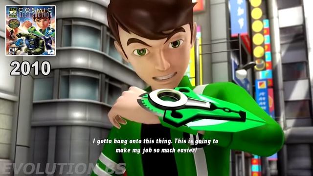 Evolution Of Omnitrix In Ben 10 Games (2007-2022)