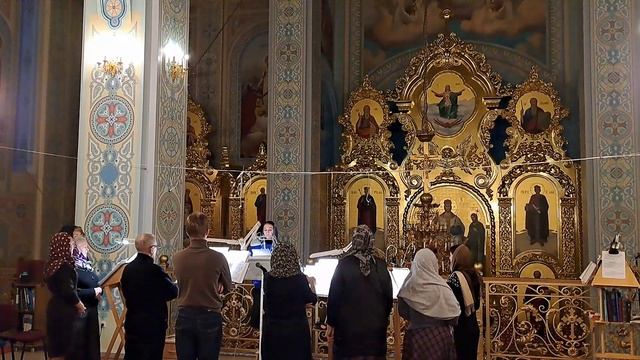 Ектения просительная. Регент Екатерина Артюхова. смотреть онлайн