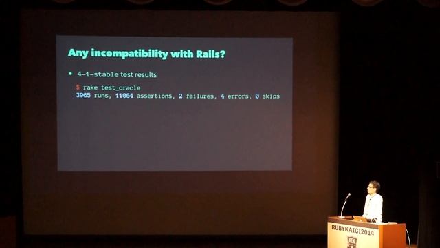 Introduce Oracle enhanced adapter for ActiveRecord - RubyKaigi 2014 смотреть онлайн