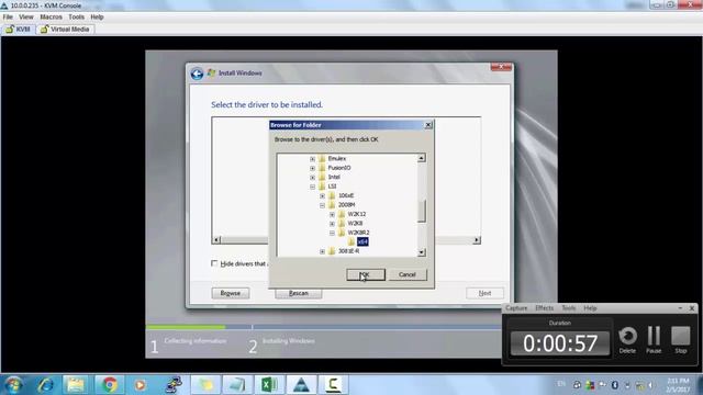 UCS C220 load RAID Card Driver when installing Windows server 2008 смотреть онлайн