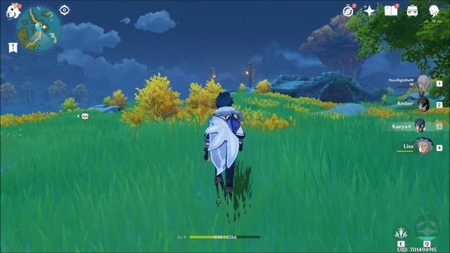 HOW BIG IS THE MAP in Genshin Impact? Walk Across the Map смотреть онлайн