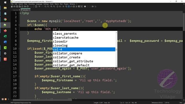 Signup and Login Using PHP and MySQL | PHP Login and Register Tutorial Bangla | Logout in PHP смотреть онлайн