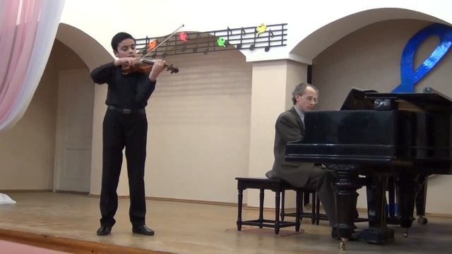 Wieniawski Mazurka 'The Village Fiddler' / Венявский Г. Фрагмент. Исполняет Мкртчян Рубен. смотреть онлайн