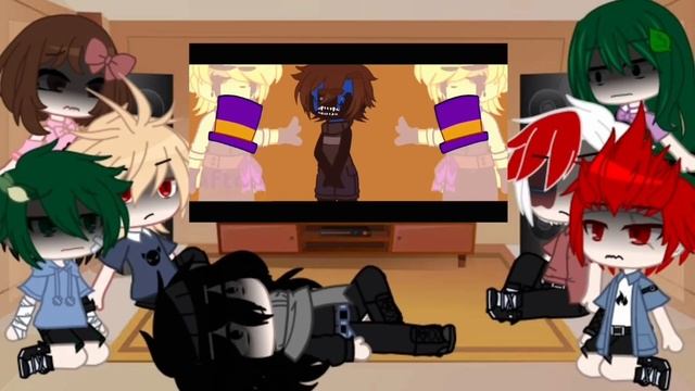 BNHA/MHA React To The Afton Family (AU!) смотреть онлайн