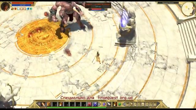 Titan Quest: immortal Throne. Typhon. The Sparkle Of the Chaos смотреть онлайн