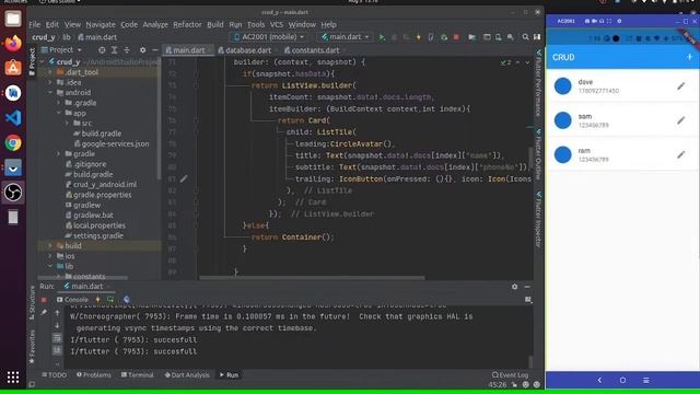Flutter firebase complete crud tutorial | Firebase | Flutter | Beginner tutorial from scratch смотреть онлайн