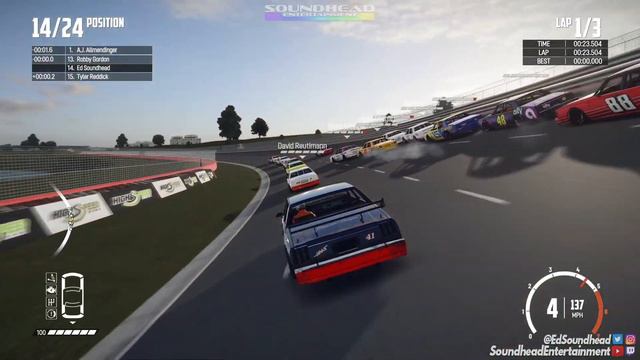 Wrecked Into The GRANDSTANDS! | Wreckfest NASCAR Legends | Best Of Soundhead Entertainment