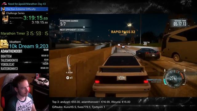 Better than the NFS Movie - The Run | NFS Marathon 2019 Part 35 смотреть онлайн