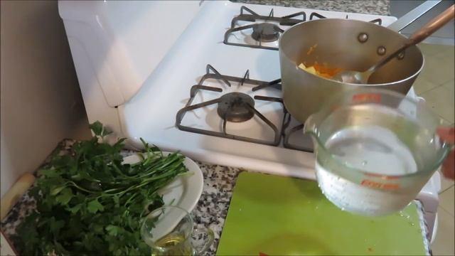 Green Borscht, Sorrel Soup, Зелёный Борщ