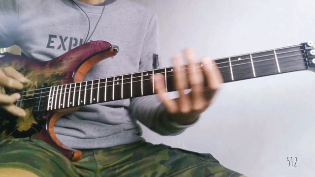 Lamb Of God - 512 (guitar cover) improvisation, no vocal смотреть онлайн