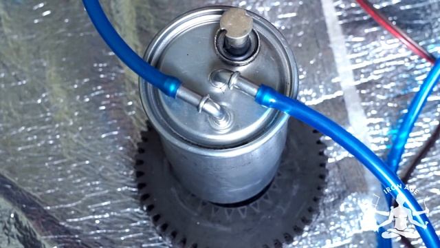 Бачок для ювелирной горелки из дизельного фильтра. Без переделок! смотреть онлайн