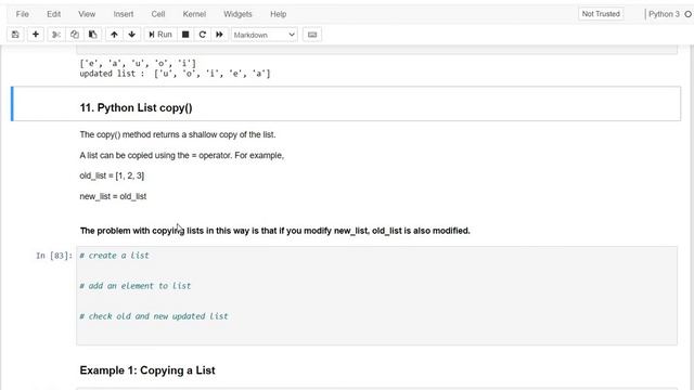 #14 - List in Python | sort() and copy() | List Part - 6 | Python Streets смотреть онлайн