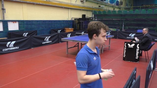 ФНТР Савельев С. (1094) - Смирнов А. (995) 1/2 финала ЛЧ СПб по настольному теннису 12.01.20 смотреть онлайн