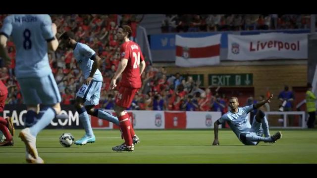 FIFA 15 DEMO Liverpool FC VS Man City Обзор смотреть онлайн