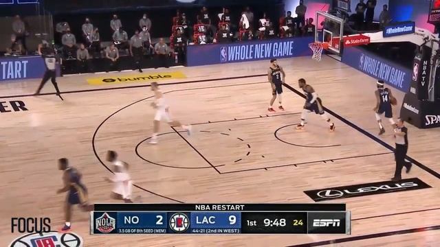 Paul George "AMAZING" Bubble game Highlights смотреть онлайн