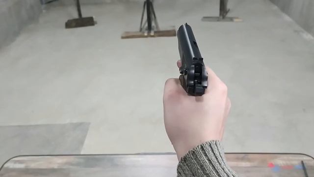 Перезарядка ПМ \ Reload Makarov pistol. (KWC KM44DHN CO2 mag.) смотреть онлайн