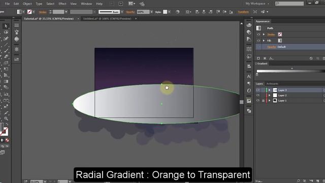 Night Scene Vector Illustration | Adobe Illustrator Tutorial