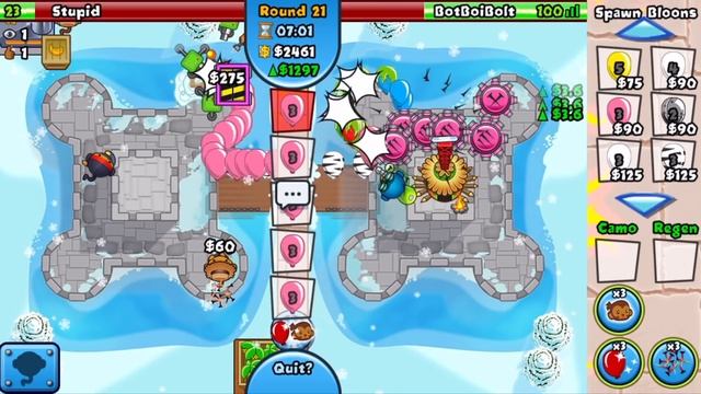 I went LATEGAME against the #1 PLAYER in the WORLD! (Bloons TD Battles) смотреть онлайн