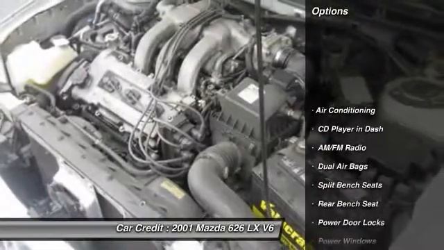 2001 Mazda 626 LX V6 Tampa FL 33610 смотреть онлайн