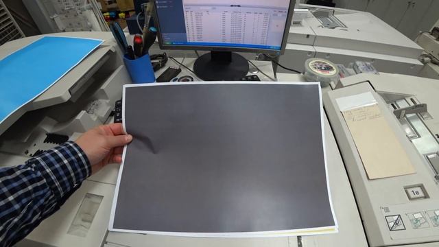 Xerox DC700 -- печать плашек 60 и 80 % заливки на всю площадь листа А3 смотреть онлайн