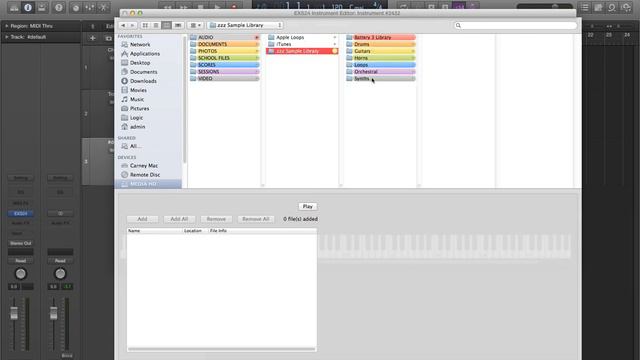 Logic Pro X - Video Tutorial 54 - EXS24 Sampler Tutorial (PART 1) Sample Management and Automap смотреть онлайн