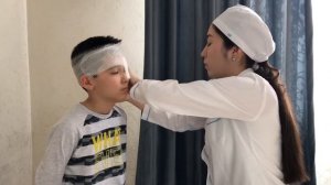 Монокулярлы таңғыш | Повязка на глаз