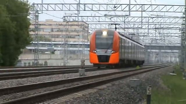 Электропоезд ЭС2Г-050 Ласточка на МЦК смотреть онлайн